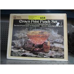 Punch bowl set