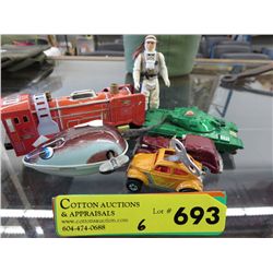 Collection of toys