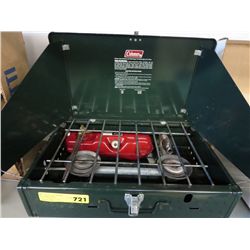 Coleman two burner camp stove