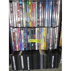 Approx. 5 dozens DVDs