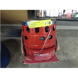 Coleman camping heater