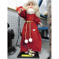 Electric light up Christmas decoration 2' tall