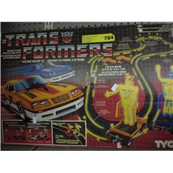Transformers electric racing set
