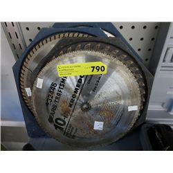 Lot of circular saw blades