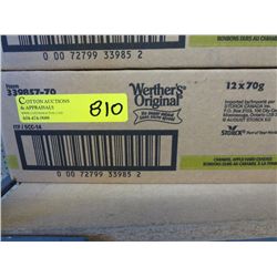 Case of Werther's Original candy