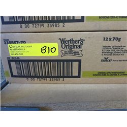 Case of Werther's Original candy