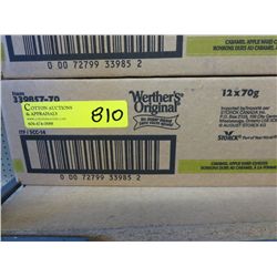 Case of Werther's Original candy