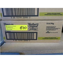 Case of Werther's Original candy
