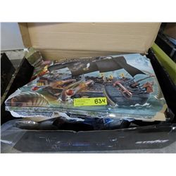 Mega Block Pirates of the Caribbean ship model