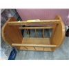 Image 1 : Wooden magazine rack