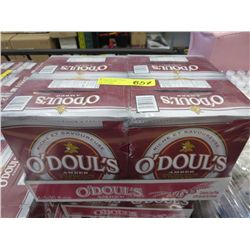 Case of O'Doul's Amber dealcoholized beer