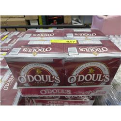 Case of O'Doul's Amber dealcoholized beer