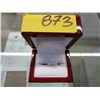 Image 2 : 14 kt white gold diamond solitaire