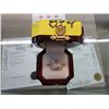 Image 2 : 10 kt yellow gold & diamond ring