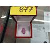 Image 2 : Sterling ring with Pink Druzy oval stone