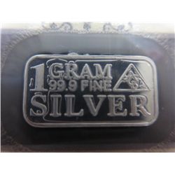First release 2014 certified .999 silver bars