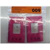 Image 3 : Australian mint certified & numbered silver bars