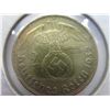 Image 1 : 1937 authentic Nazi German silver coin