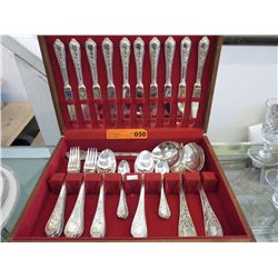 Italian .800 flatware 43 pieces in box