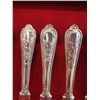 Image 2 : Italian .800 flatware 43 pieces in box
