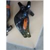 Image 1 : Starved soapstone statue 15" long
