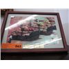 Image 1 : Framed print "The Brave Fear None"