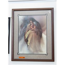 Framed print, signed, limited edition
