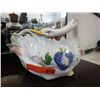 Image 1 : Painted swan planter