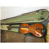 Image 1 : Inlaid violin, bow and case