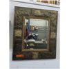 Image 1 : Wood framed mirror. 26" x 30"