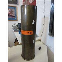 105 mm M14 military shell stamped 1955