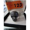 Image 1 : Men's biker tattoo skull ring