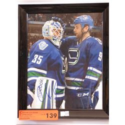 Signed hockey photo "Schneider & Cassian"