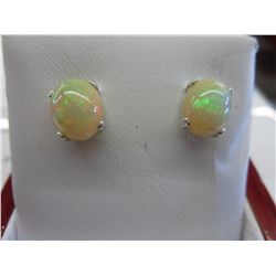 New Jelly Opal stud earrings