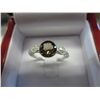 Image 1 : Smokey Topaz & Diamond ring