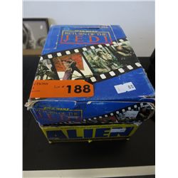 2 boxes of bubble gum/trading cards