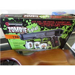 Marksman .177 cal. air pistol & target set
