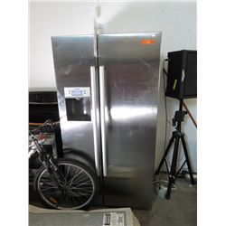 Bosch side by side stainless steel refrigerator