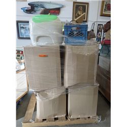 Skid of misc. household goods - wrapped