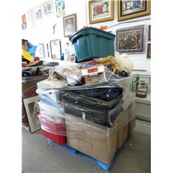 Skid of misc. household goods - wrapped