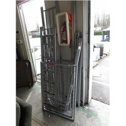 Metal bunk bed frame