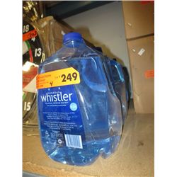 4 x 4L jugs of Whistler water