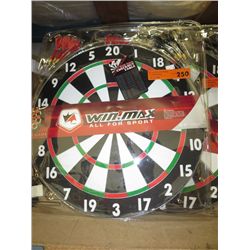 Win-Max dart board and darts