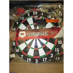 Win-Max dart board and darts