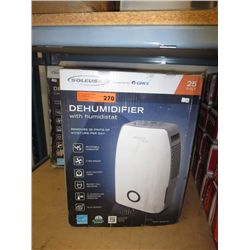 Soleusair dehumidifier, 25 pint