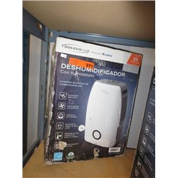 Soleusair dehumidifier, 25 pint