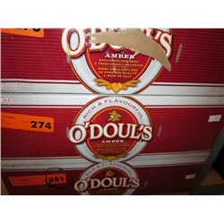 Case of O'Douls dealcoholized beer