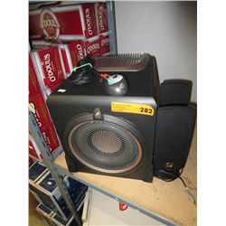 Acoustic authority subwoofer & speakers