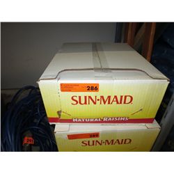 Case of Sun-Maid snack pack raisins