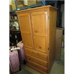 Pine dresser cupboard unit